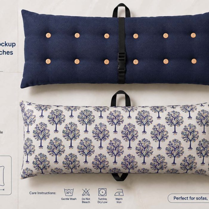 16X32-Back-Pillow-02 EcoDael Reversible Back Pillow – 16 × 32 Inches