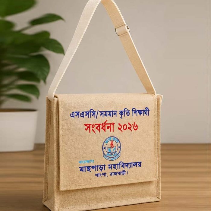Customized-02 Custom Jute Shoulder Bag