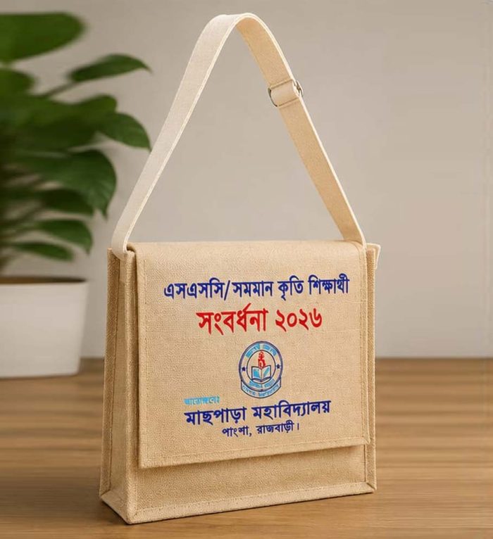 Customized-02 Custom Jute Shoulder Bag
