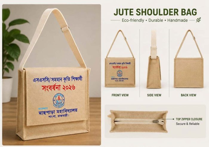 Customized-04 Custom Jute Shoulder Bag