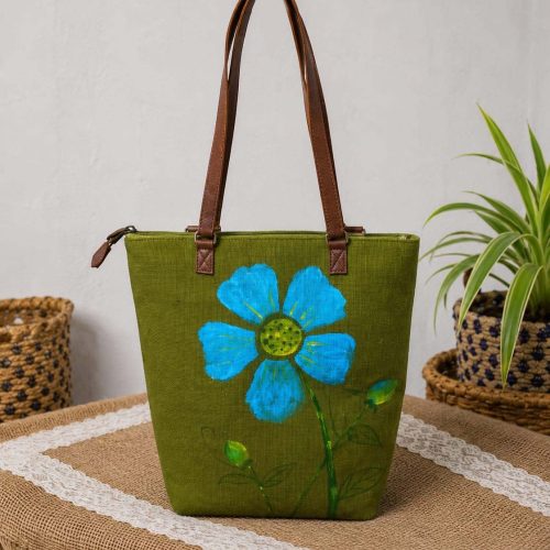 golden forest tote bag