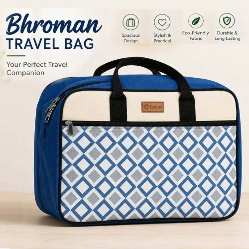 broman1 EcoDael Bhroman eco-friendly travel bag made with jute and cotton