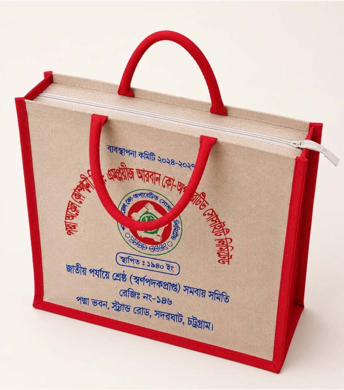 juco-18x19x6-inches-bag-03 Jute Cotton Laminated Custom Logo Bag