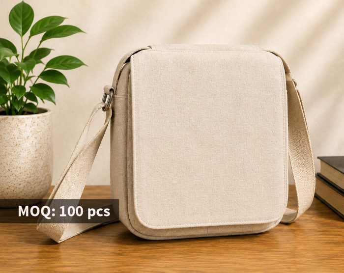 Cross-body-01 jute cotton crossbody bag